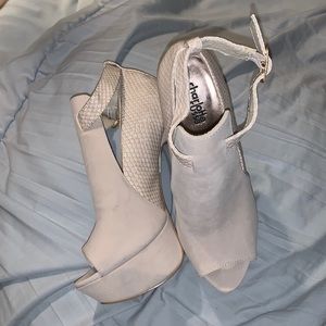 Charlotte Russe Snakeskin Heels